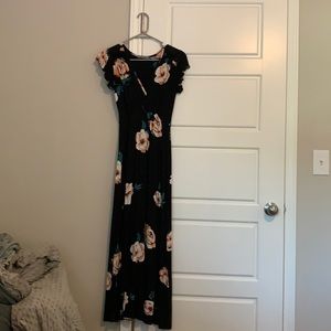 Floral maxi dress